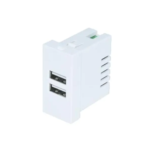 Dual Port TypeA+A Usb Zaryadlovchi soket moduli 2.1A